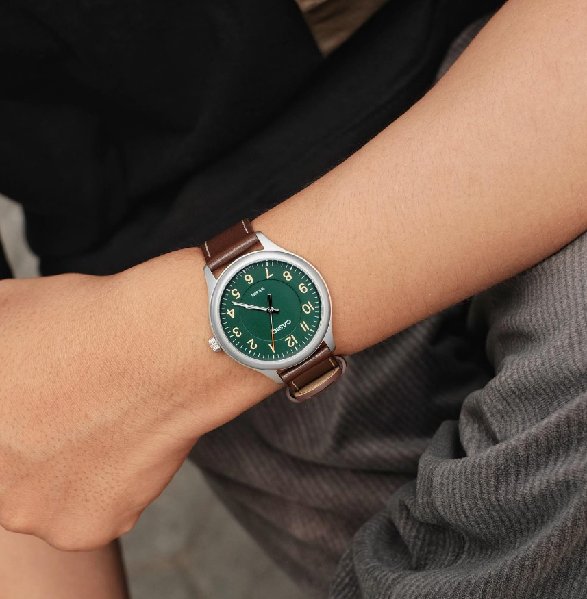 CASIO Youth Analog Men Watch MTP-B160L-3BVDF