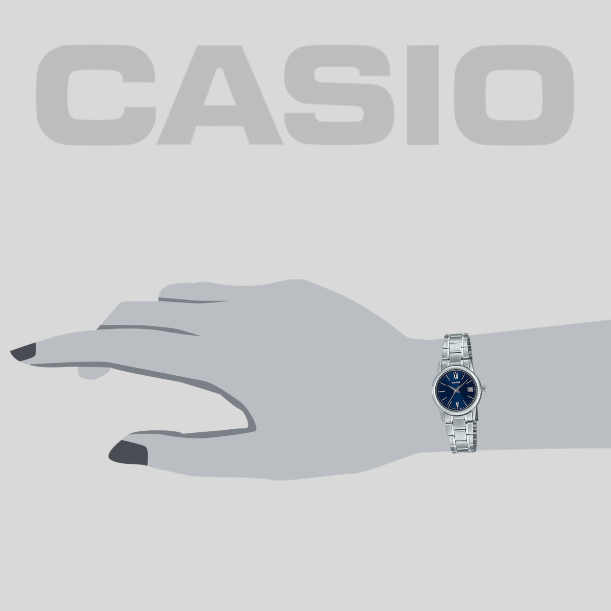CASIO Analog Women Watch LTP-V002D-2B3UDF