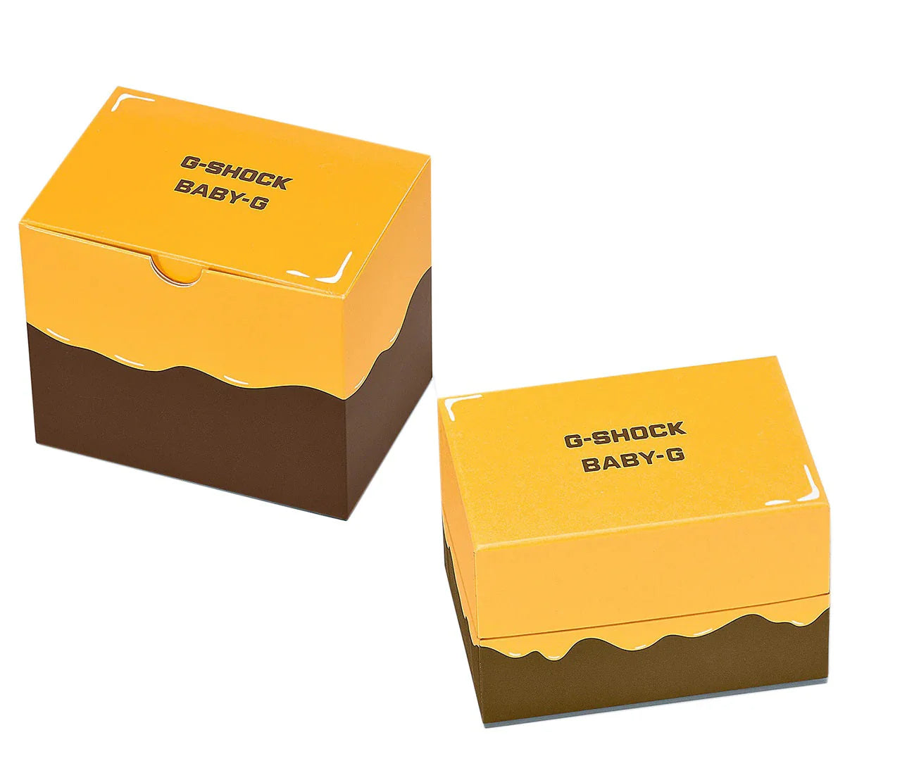 G-Shock + Baby-G Pair Watch Limited Edition - Honey-Themed Summer Lover’s - SLV-22B-9DR