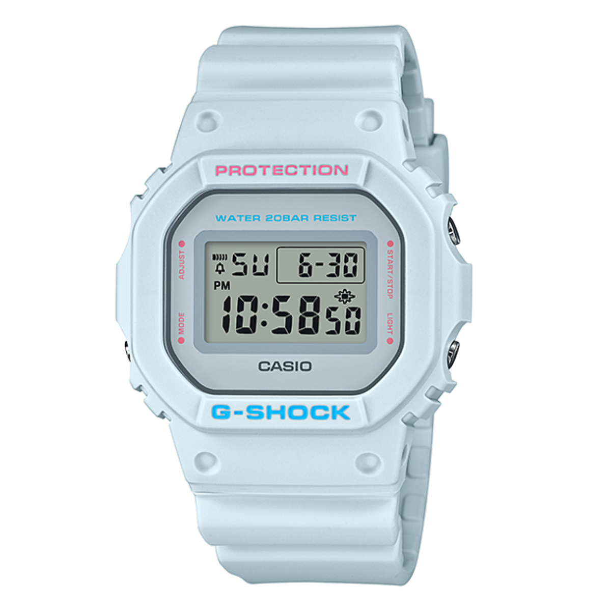 ساعة جي شوك رجالية كاجوال DW-5600SC-8DR