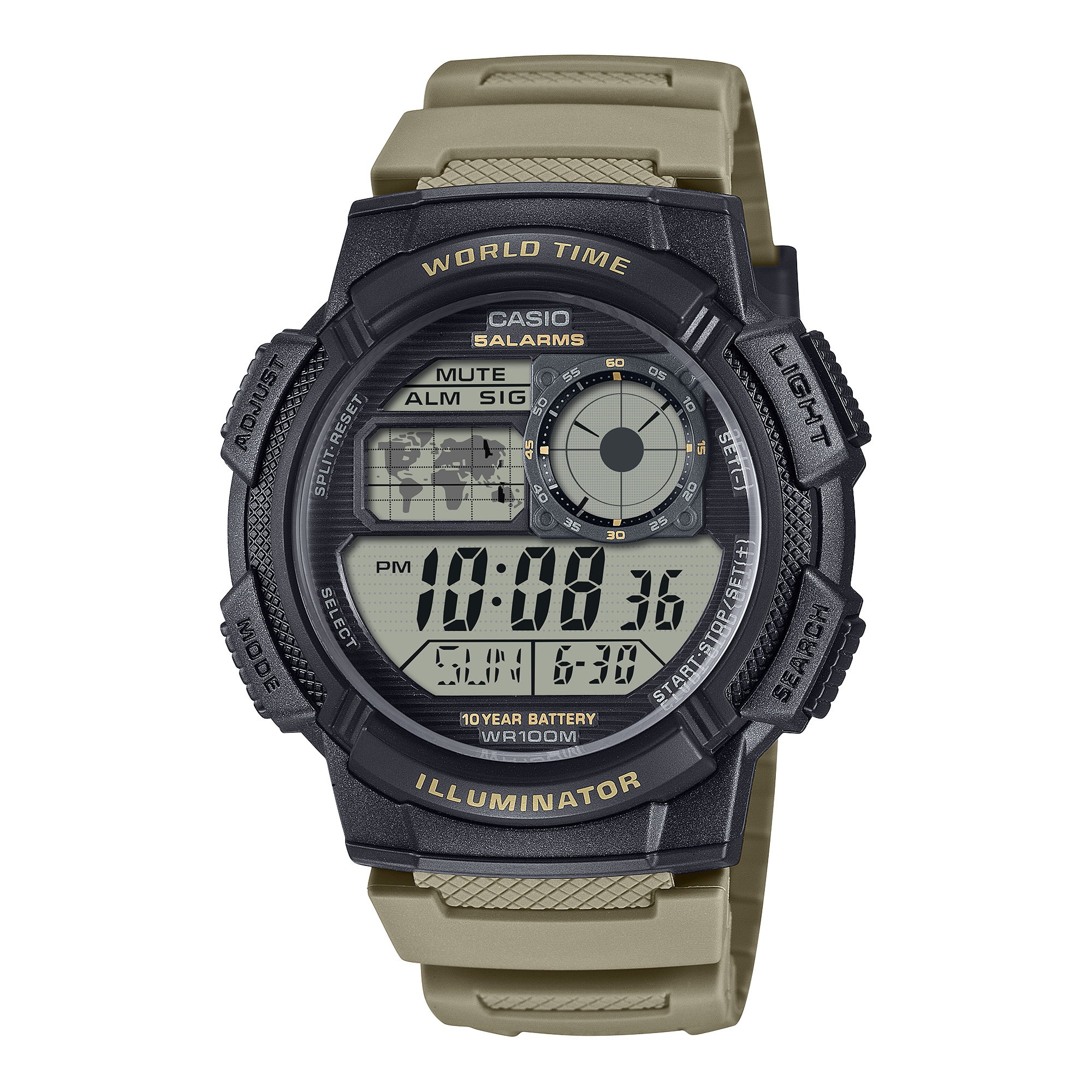 CASIO Digital Men Watch AE-1000W-5AVDF