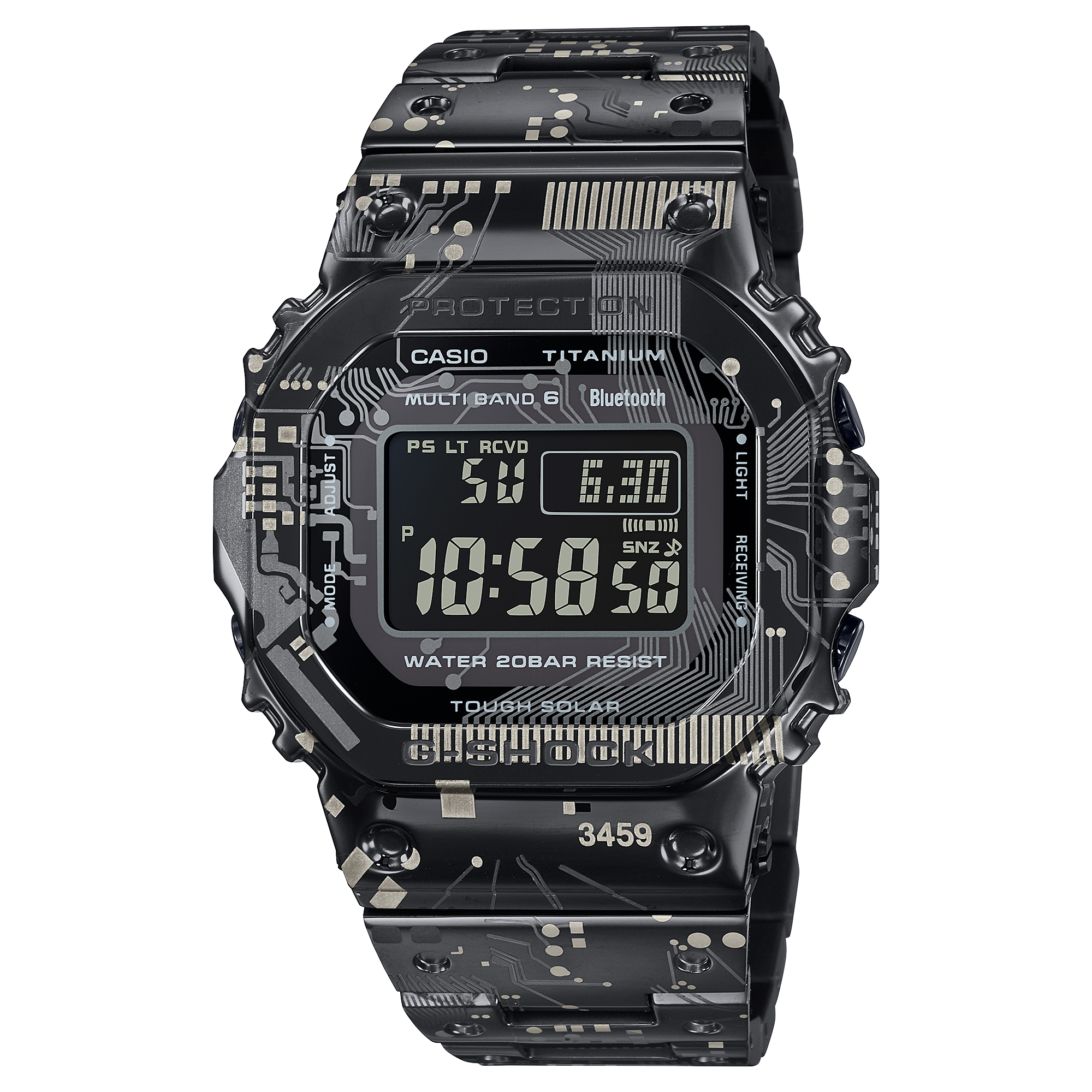 G-SHOCK FULL METAL TITANIUM DIGITAL MENS WATCH