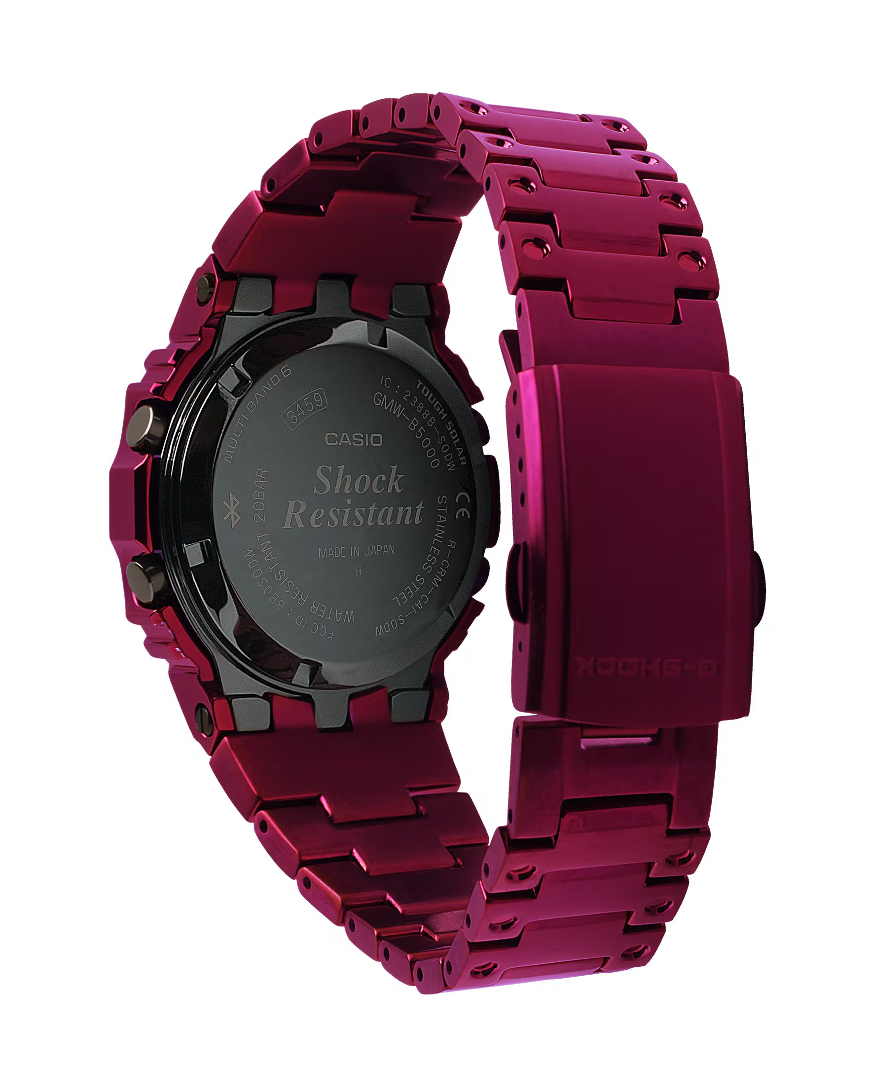 G-SHOCK FULL METAL DIGITAL MENS WATCH GMW-B5000RD-4DR