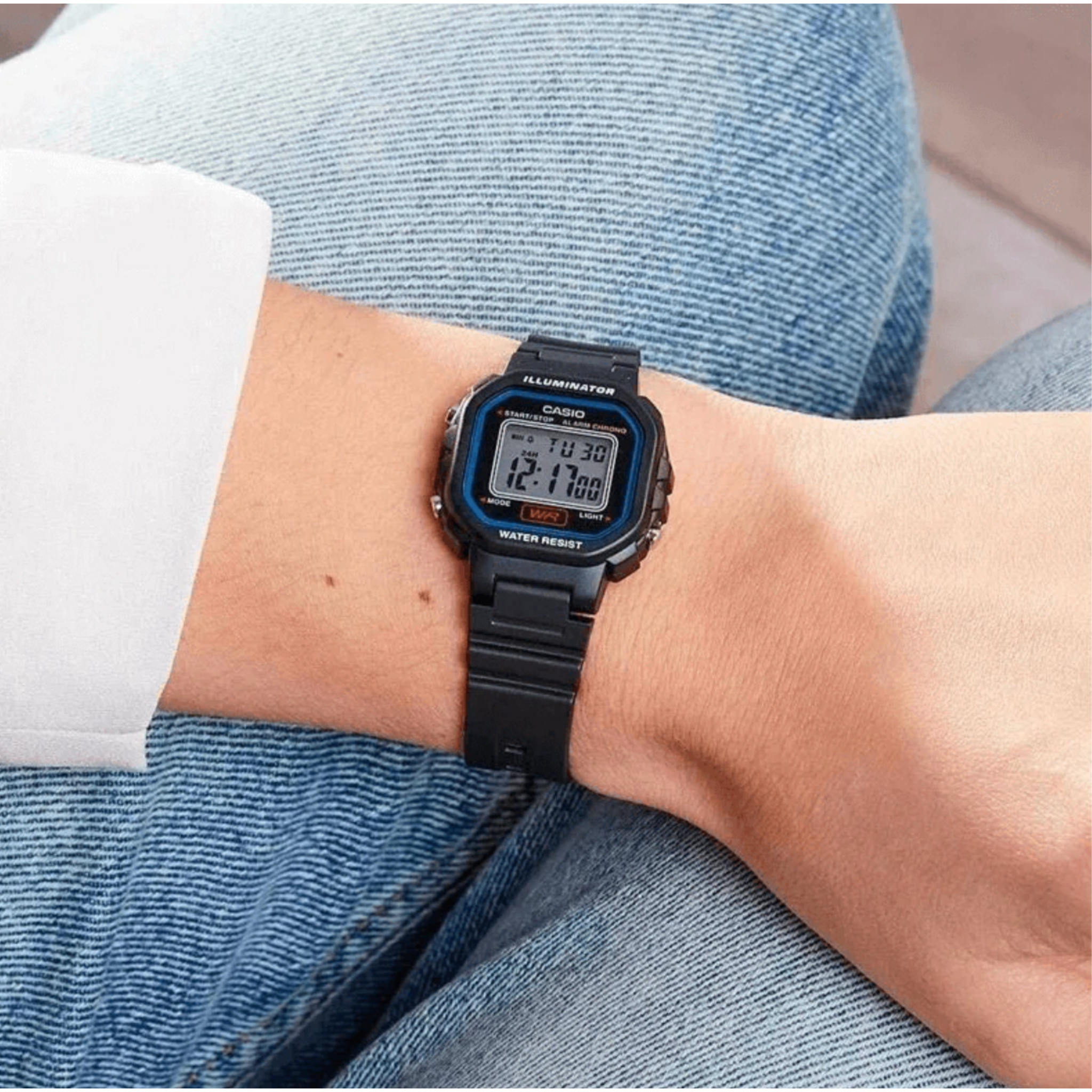 CASIO Digital Women Watch LA-20WH-1CDF