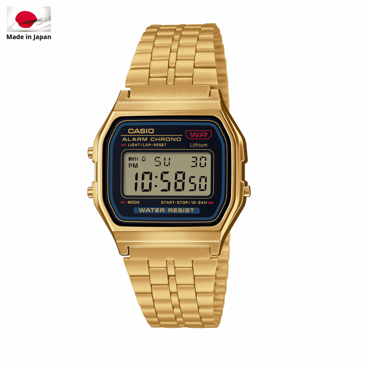 Casio Vintage Unisex Watch - A159WGEA-1DF