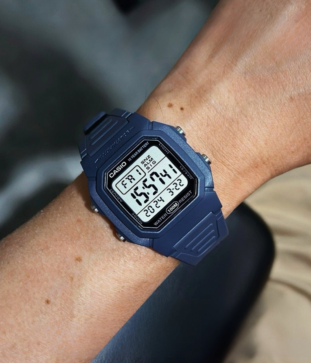 CASIO Men's Watch Digital W-800H-2AVDF