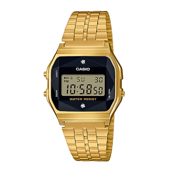 CASIO Unisex Vintage Natural diamonds - A159WGED-1DF