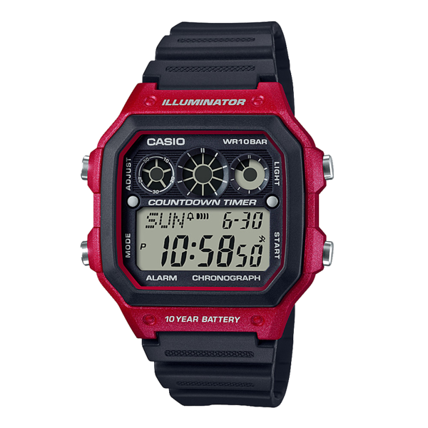 CASIO Digital Men Watch AE-1300WH-4AVDF