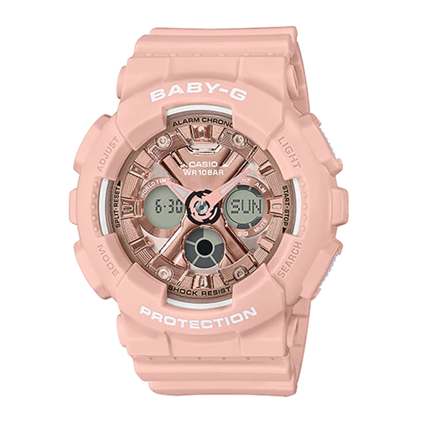 BABY-G Women's Analog-Digital Watch BA-130-4ADR