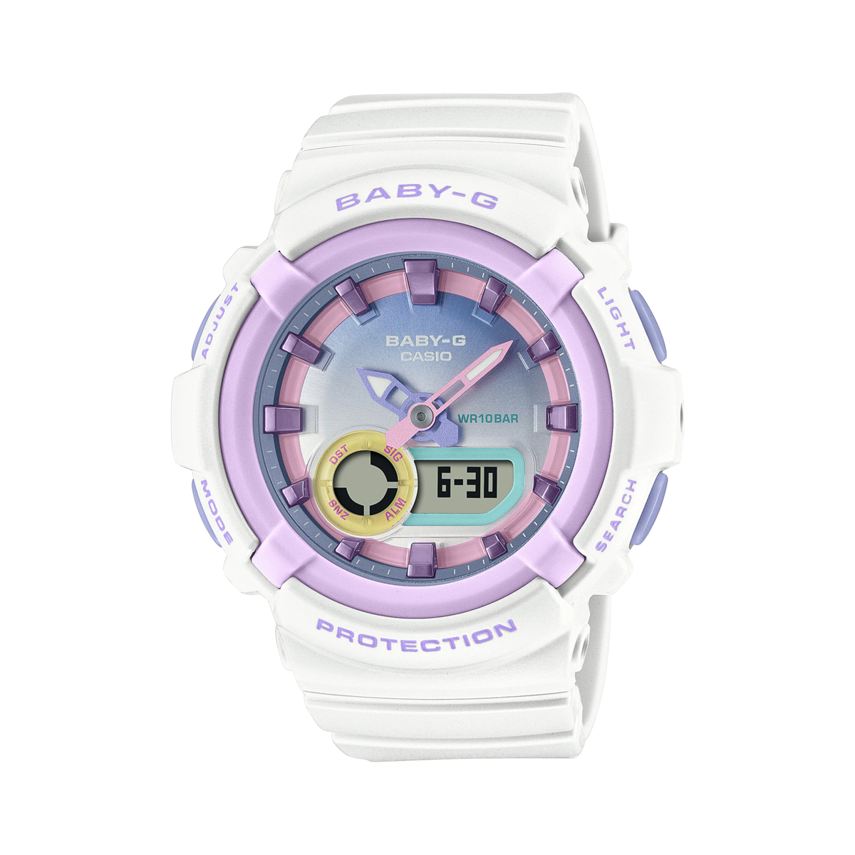 Baby-G Women's Analog-Digital Watch BGA-280PM-7ADR