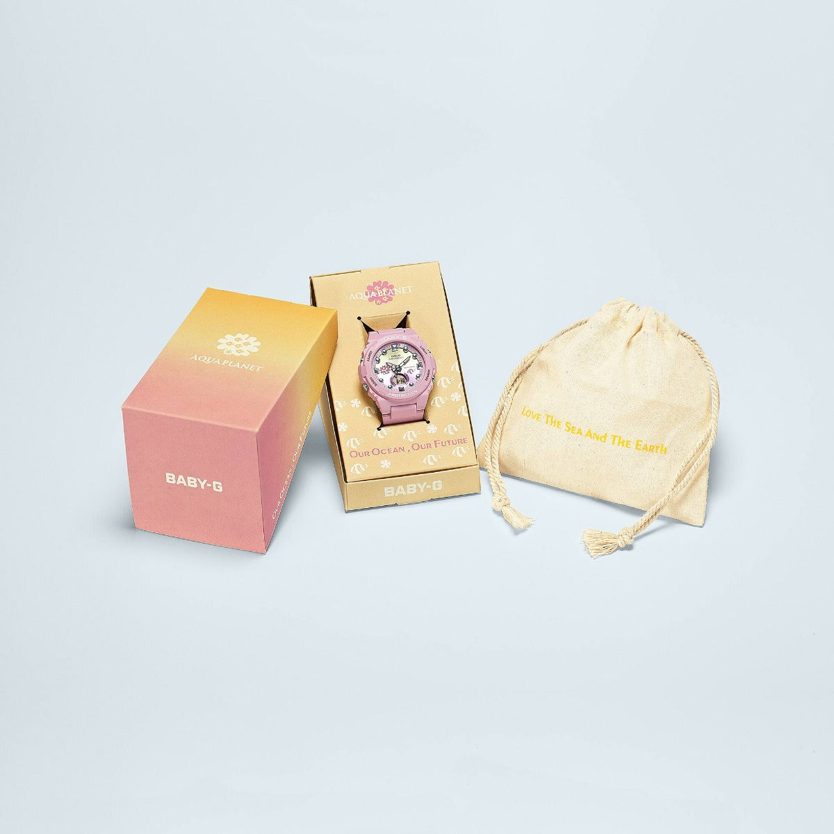 BABY-G Aquaplanet Casual Women BGA-320AQ-4ADR