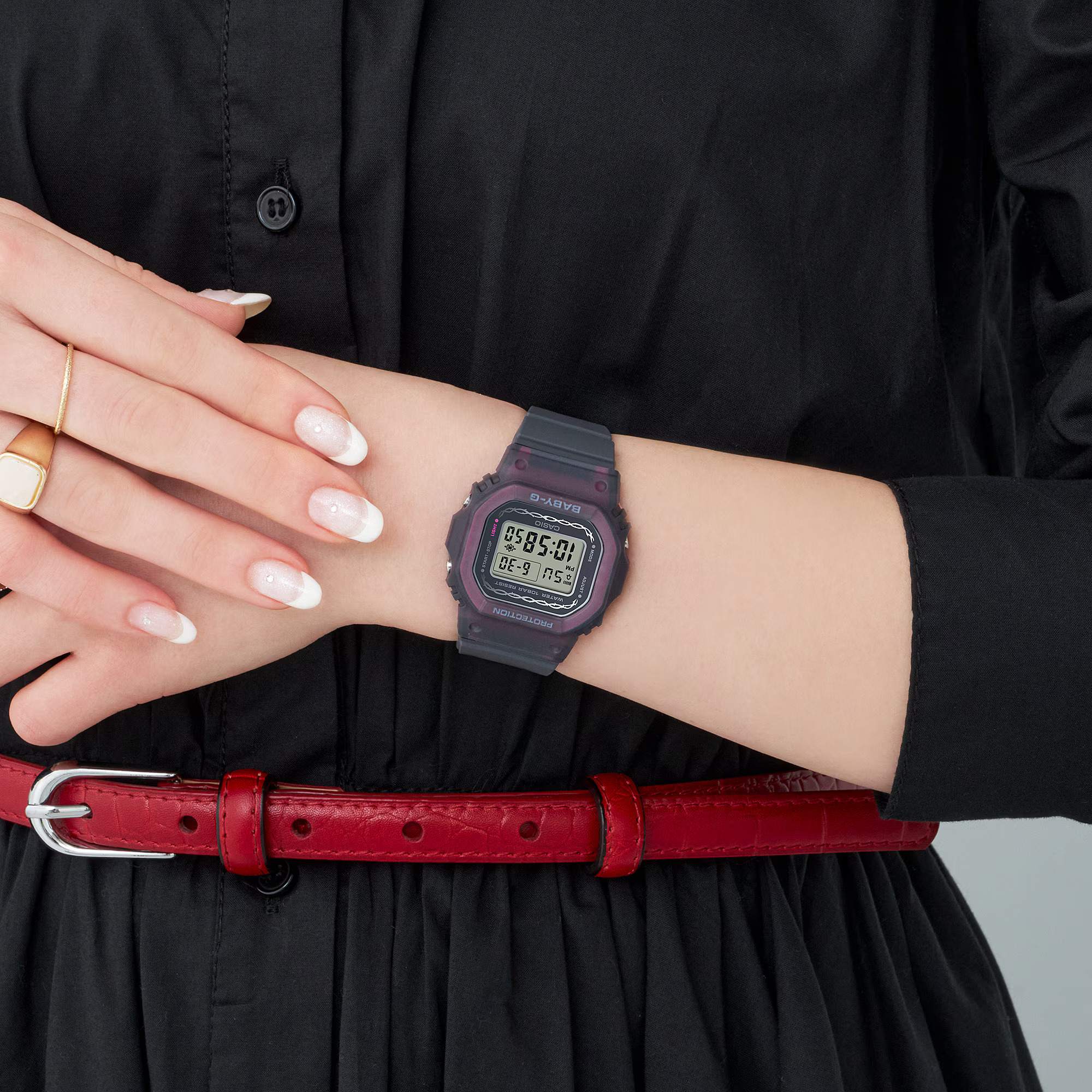 BABY-G Seasonal Collection 2024 Rose Women's Digital Watch - BGD-565RS-8DR