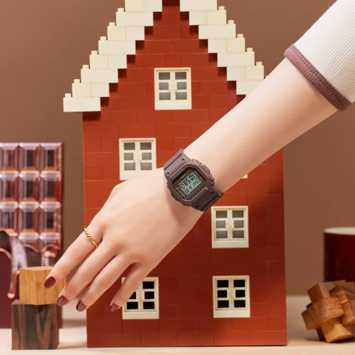 Baby-G Women's Digital Inspired by Chocolate Bars BGD-565USW-5DR