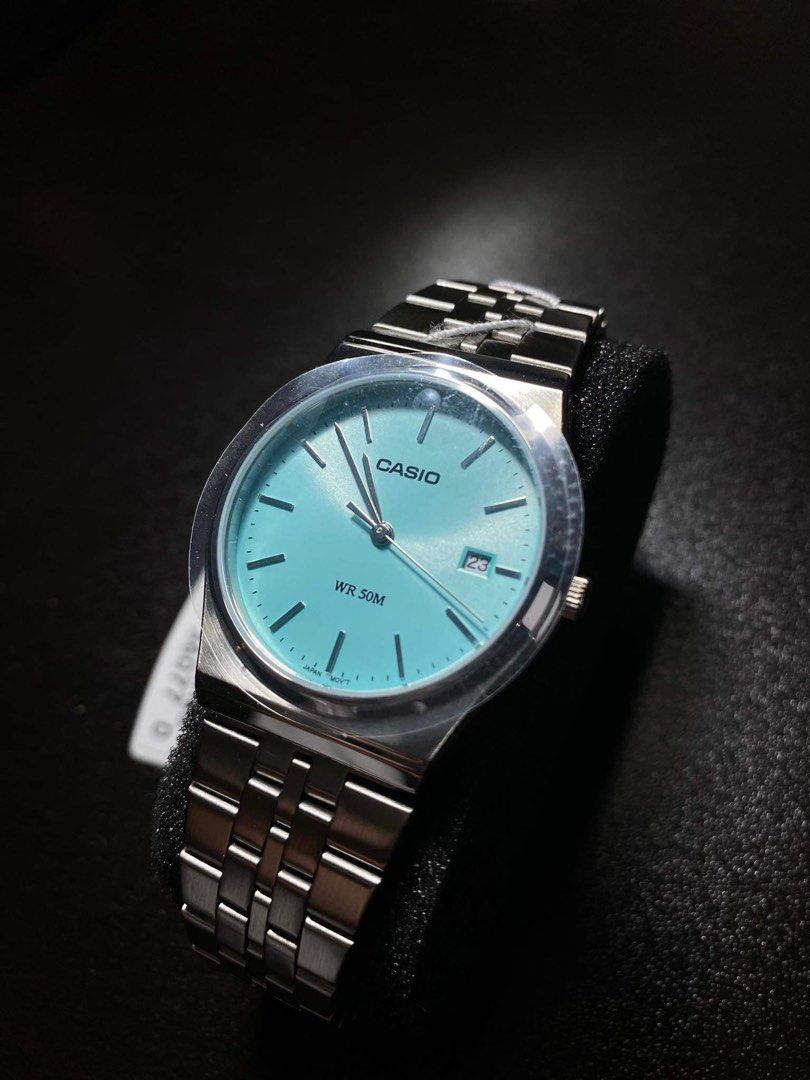 CASIO Men Watch Turquoise MTP-B145D-2A1VDF