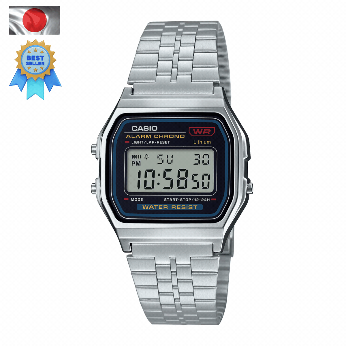CASIO Vintage Digital Watch A159WA-N1DF