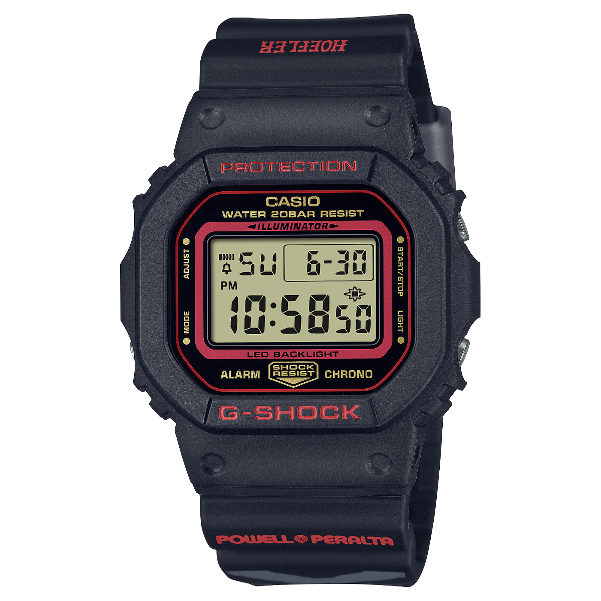 G-SHOCK Kelvin Hoefler x Powell Peralta Watch DW-5600KH-1DR
