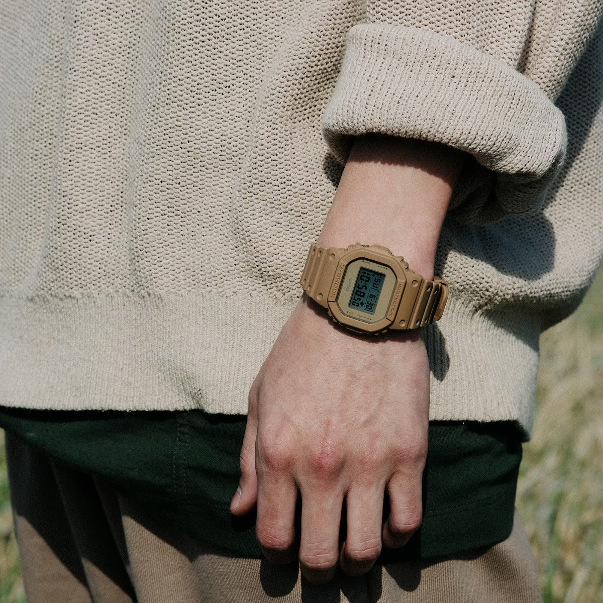 ساعة جي شوك رجالية كاجوال DW-5600NC-5DR