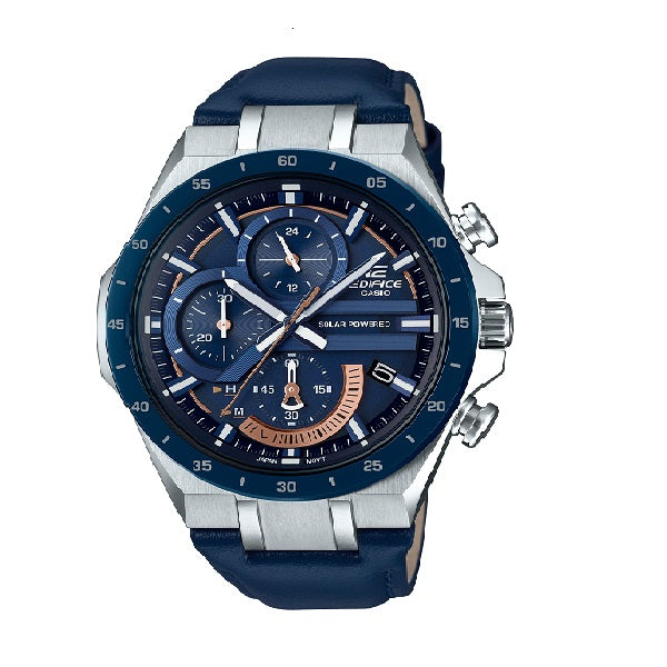 EDIFICE SOLAR-POWERED CHRONOGRAPH Men Watch EQS-920BL-2AVUDF