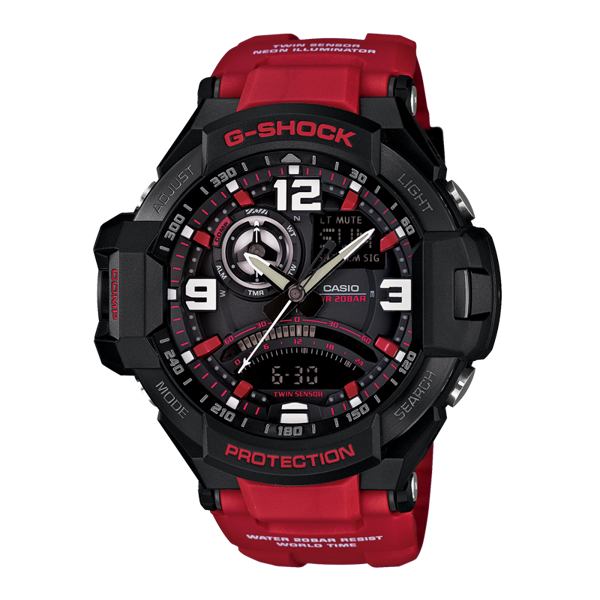 G-SHOCK Master of G GRAVITYMASTER Men Watch GA-1000-4BDR