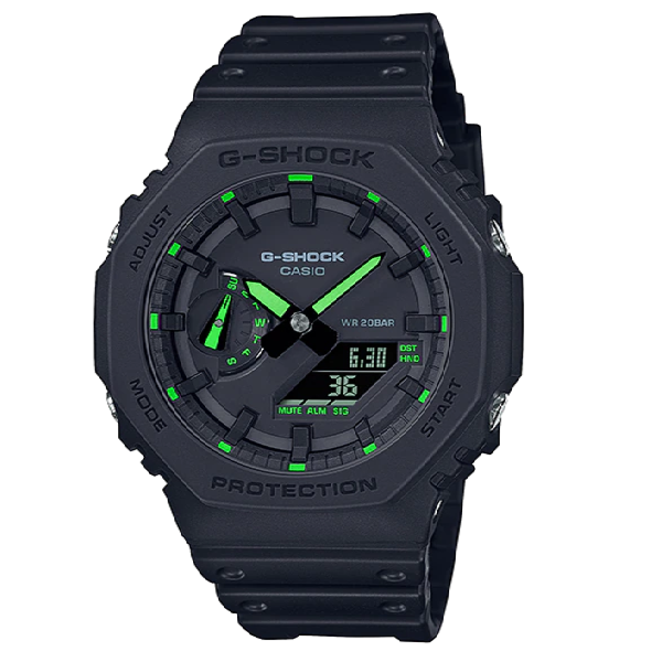 G-SHOCK HYPEBEAST Men Neon Watch GA-2100-1A3DR