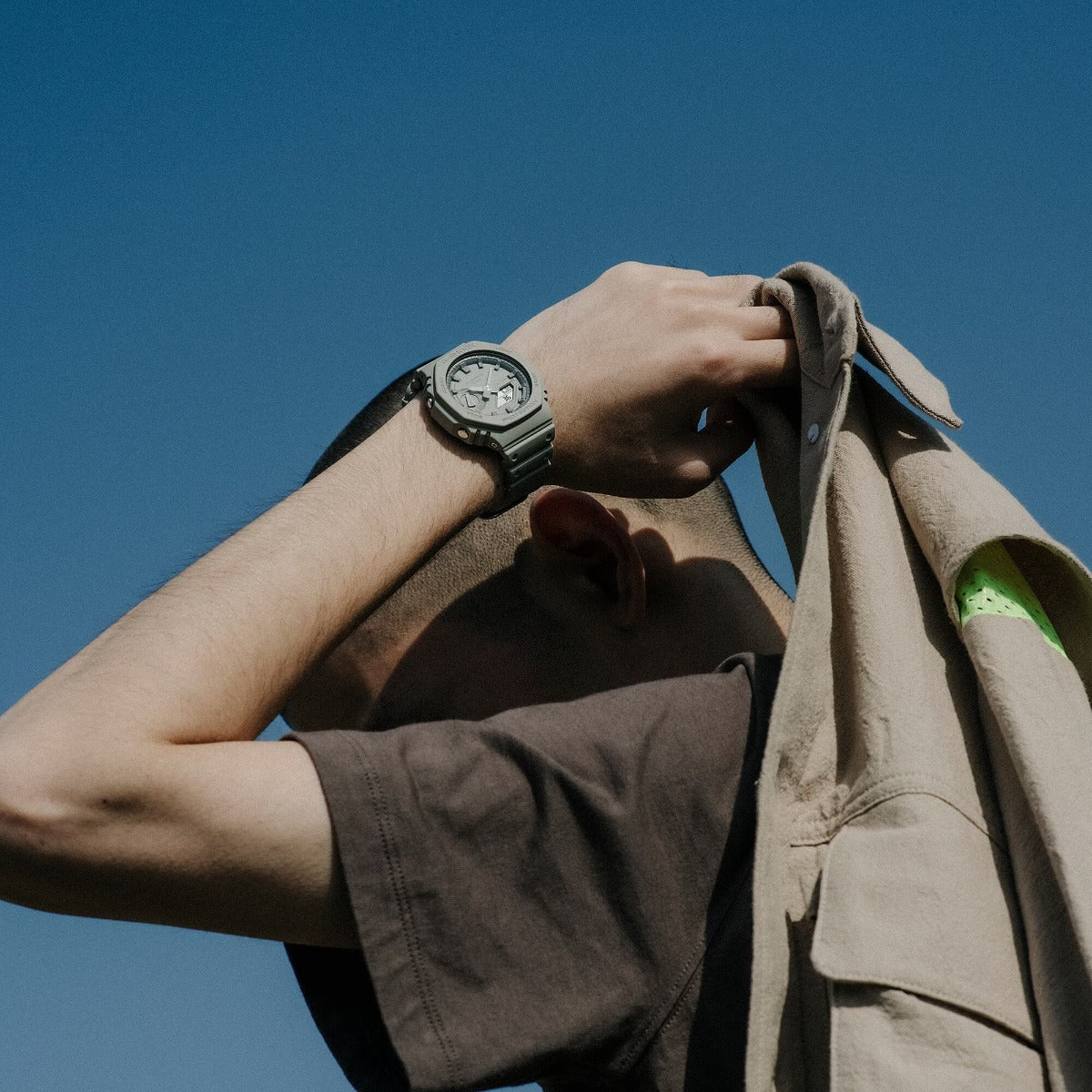 G-SHOCK Casual Men Watch GA-2100NC-3ADR