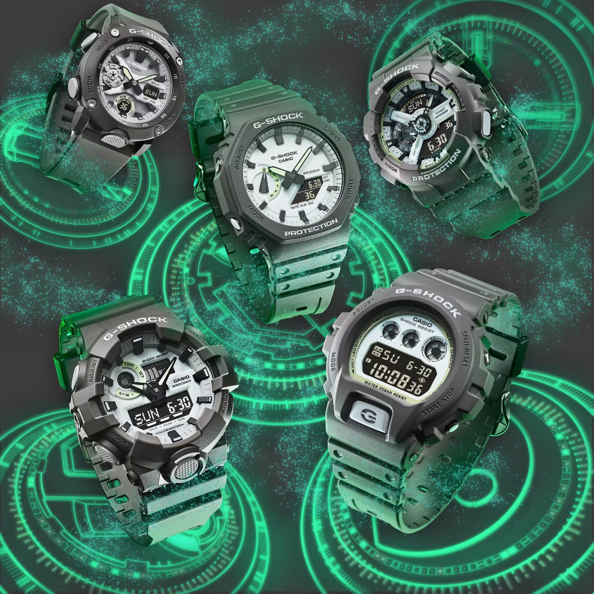 G-SHOCK Casual Men Watch GA-110HD-8ADR