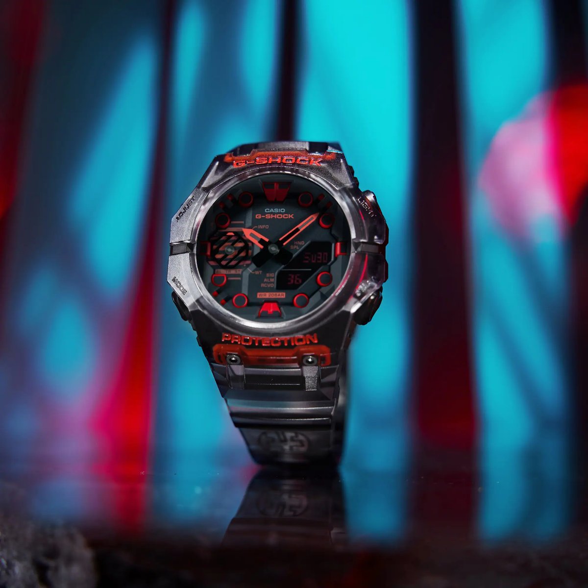 G-Shock watch New design and smartphone connection function GA-B001G-1ADR