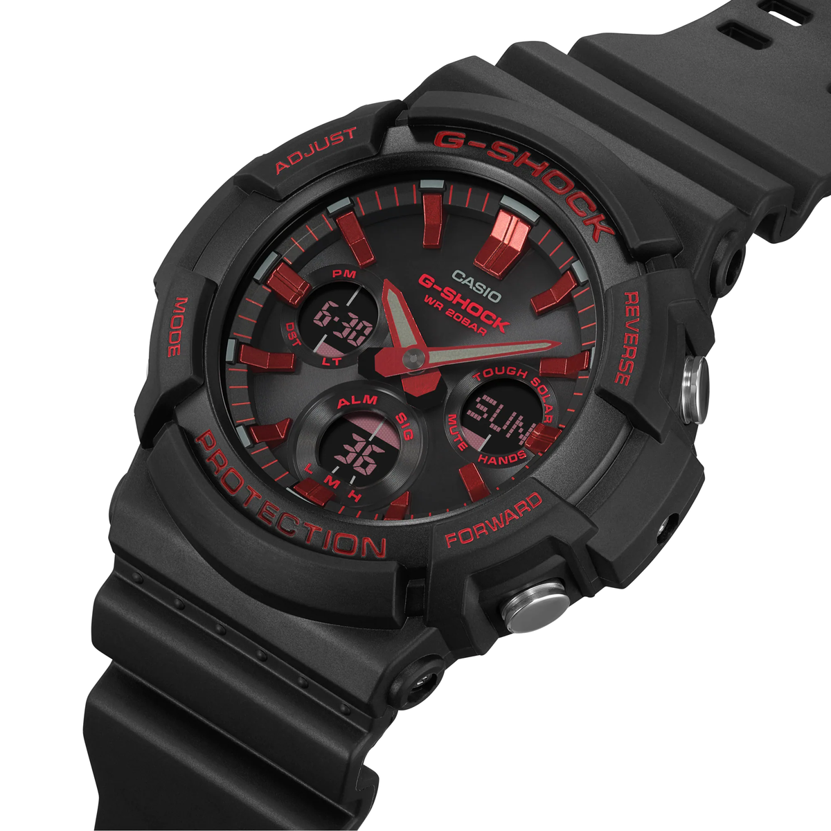 G-Shock IGNITE RED special edition GAS-100BNR-1ADR