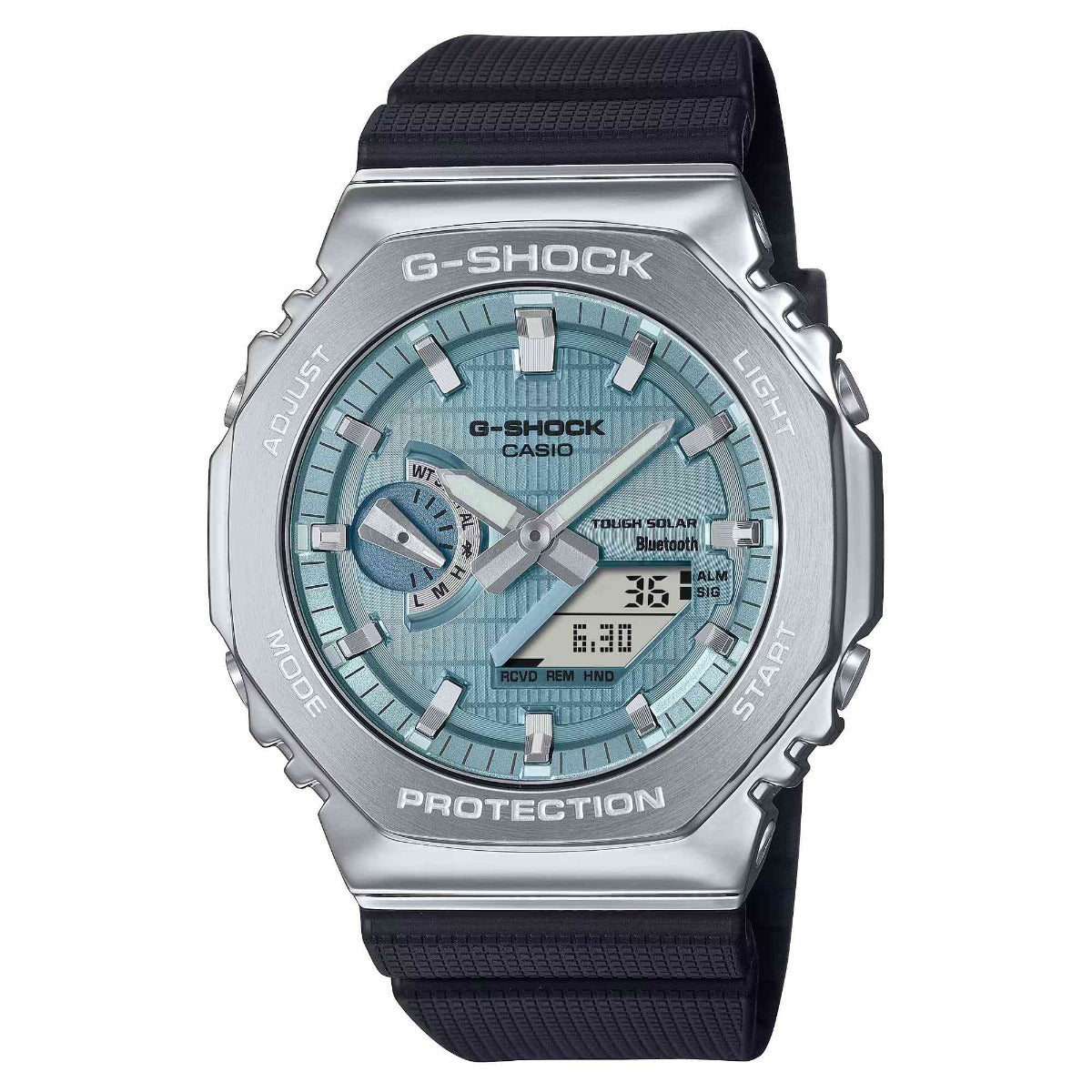 G-SHOCK Men's Watch Smartphone Link Analog-Digital Metal Tough Solar - GBM-2100A-1A2DR