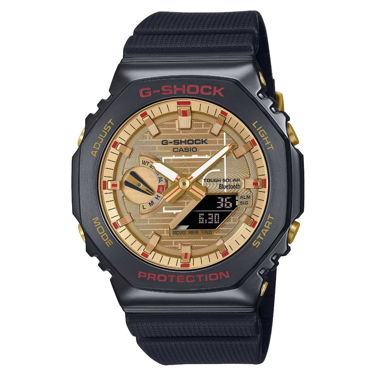 G-SHOCK RUI HACHIMURA SIGNATURE MODEL Men's Watch Analog-Digital Smartphone link - GBM-2100RH-1ADR