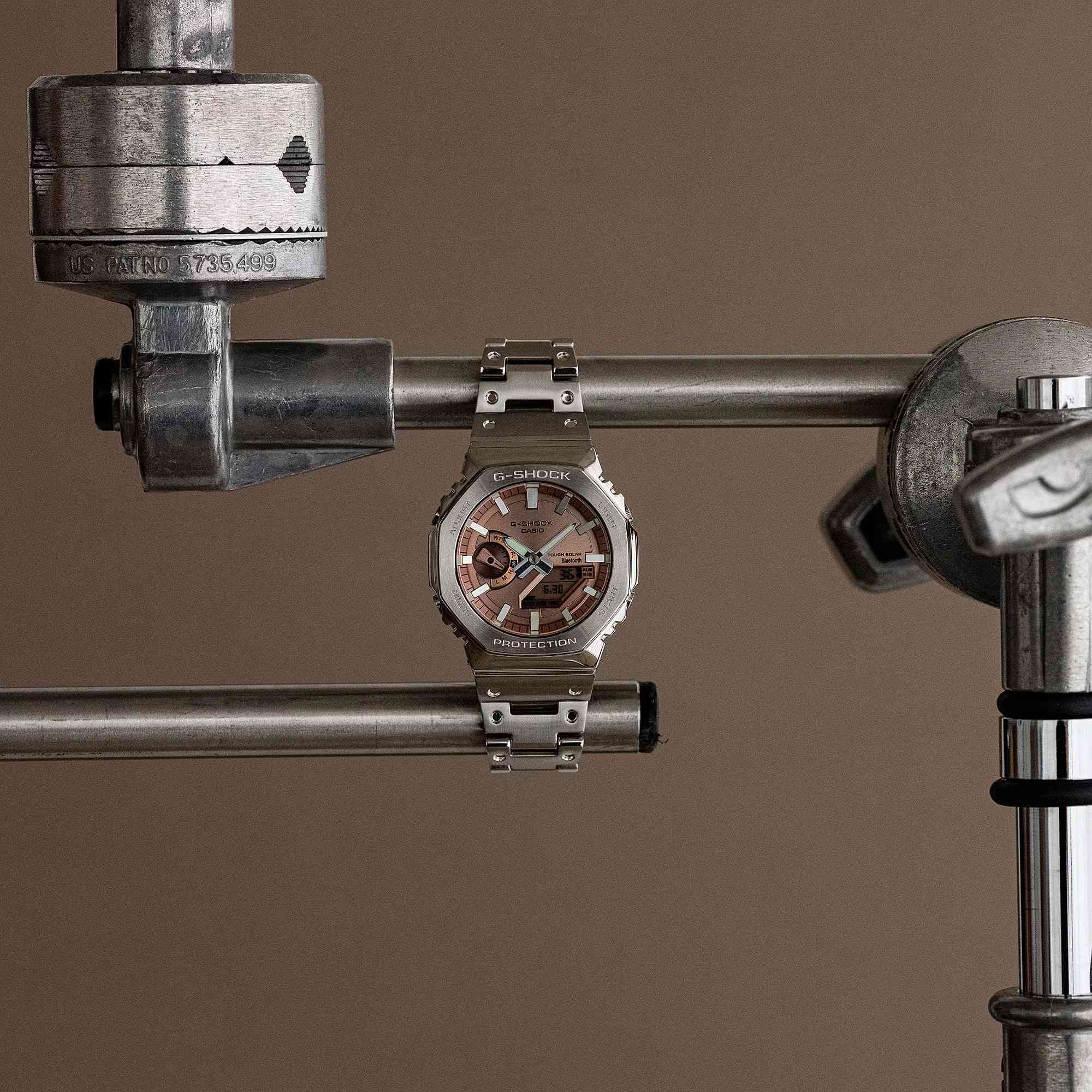 G-SHOCK FULL METAL ANALOG-DIGITAL MENS WATCH - GM-B2100AD-5ADR