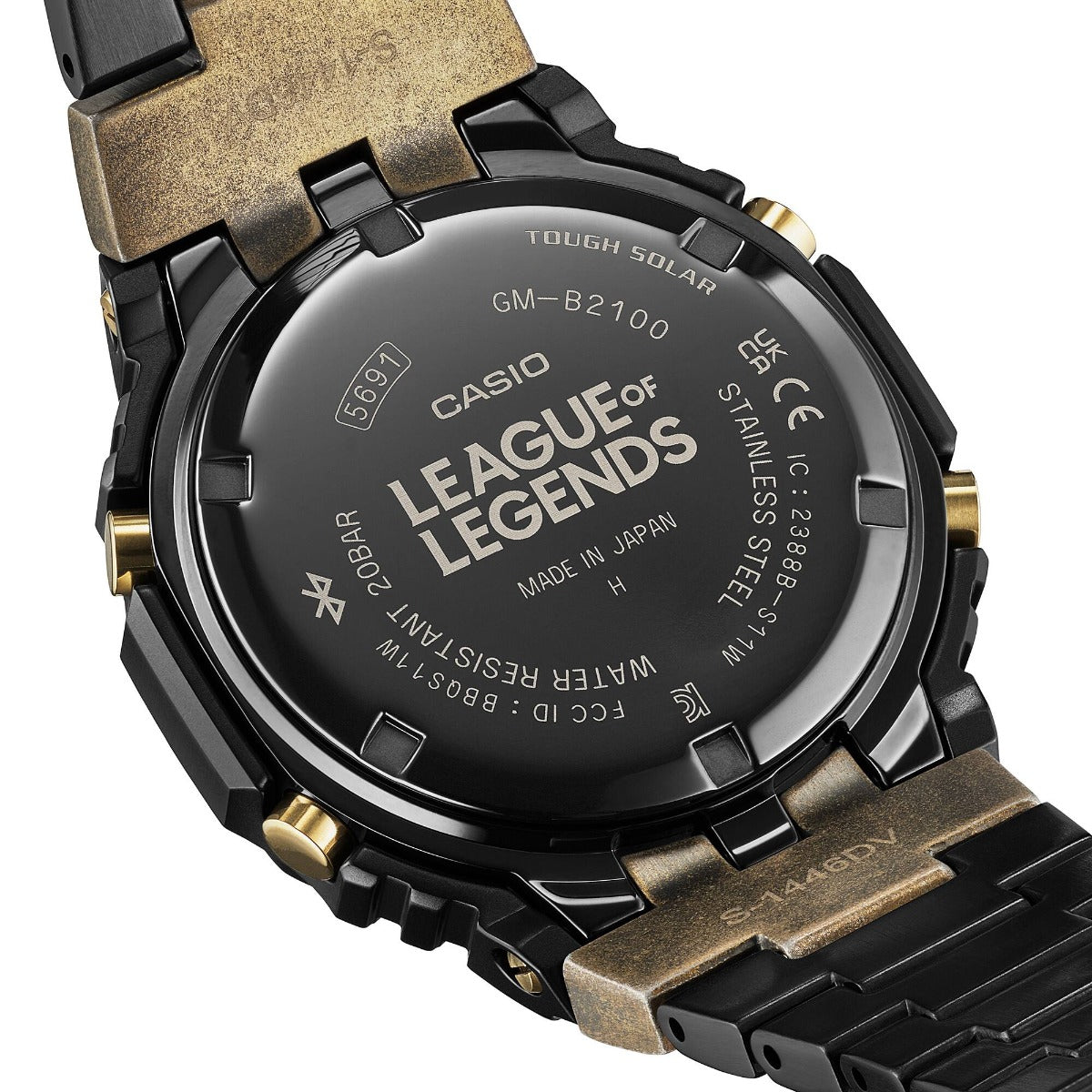 G-SHOCK FULL METAL LEAGUE OF LEGEND GAME EDITION GM-B2100LL-1ADR