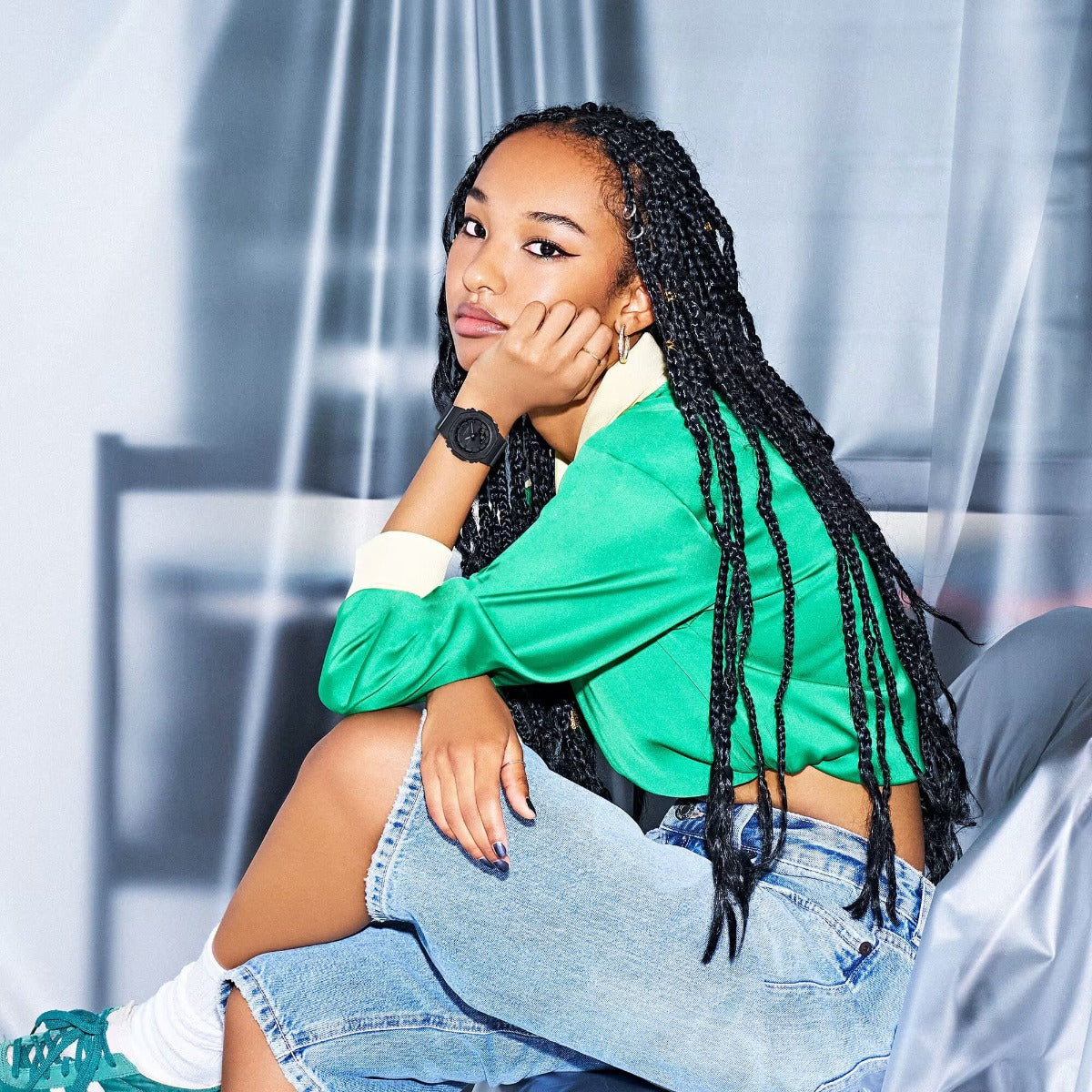 G-SHOCK Casual Women Watch GMA-P2100BB-1ADR