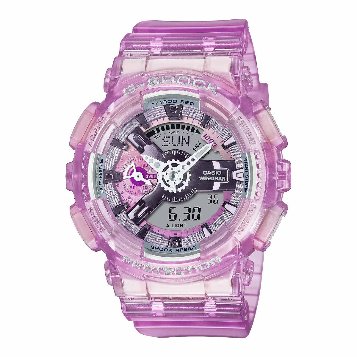 G-SHOCK Women's Analog-Digital Watch - GMA-S110VW-4ADR