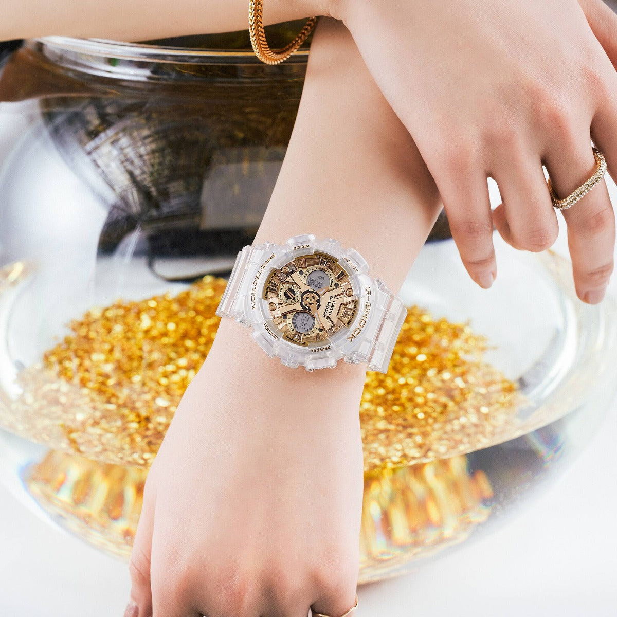 G-Shock Women's Watch GMA-S120SG-7ADR