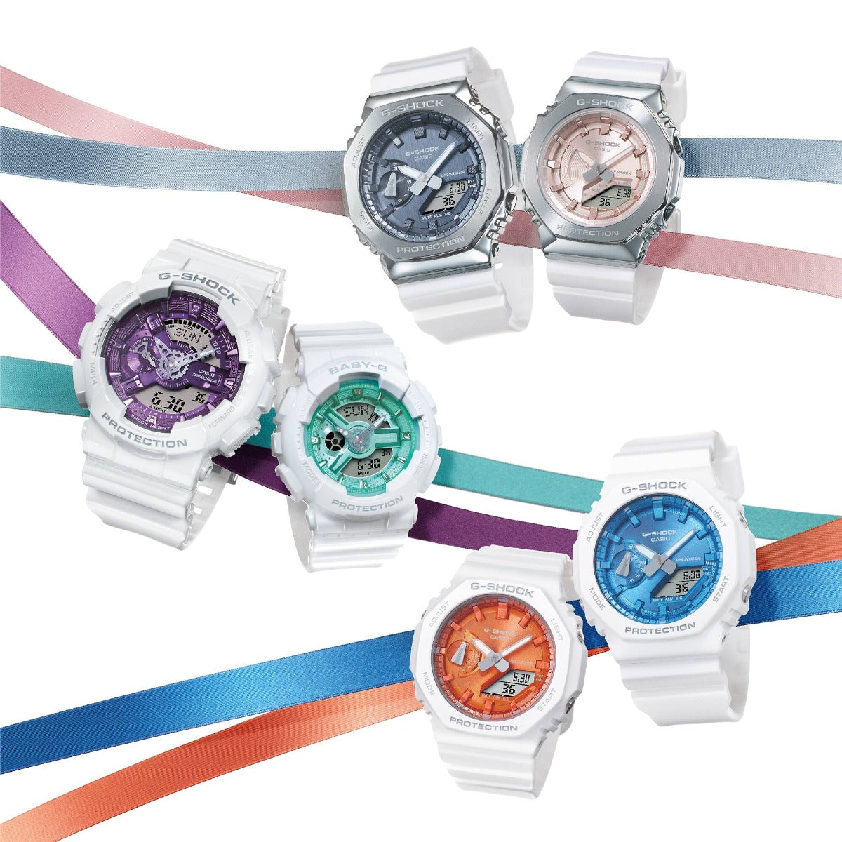 G-SHOCK WOMEN WATCH GMA-S2100WS-7ADR