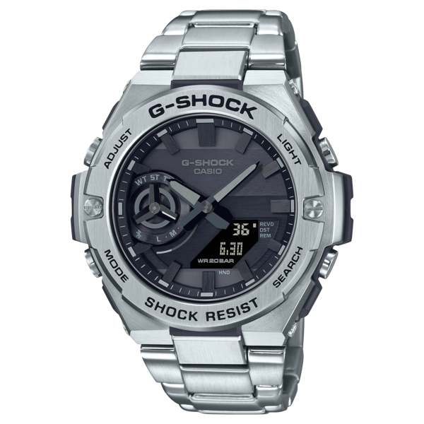 G-SHOCK G-STEEL Stanless Steel Watch GST-B500D-1A1DR