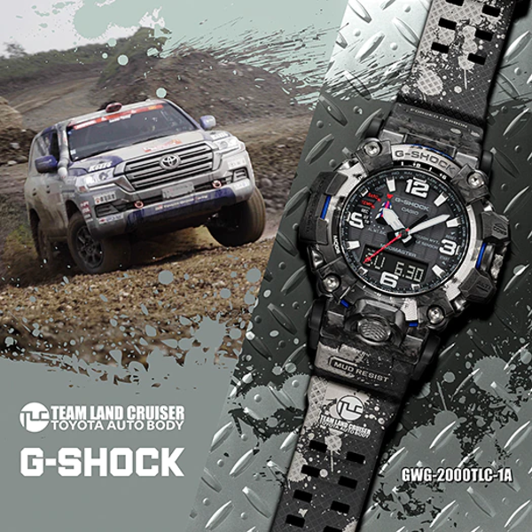 G-SHOCK Master of G Toyota Auto Body Limited Edition Men Watch GWG-2000TLC-1ADR