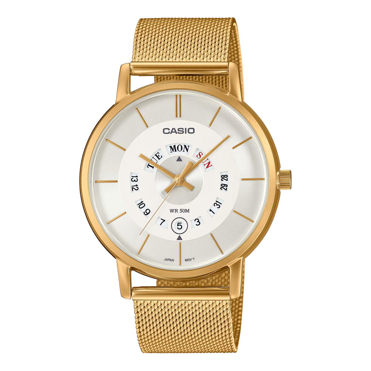 Men's classic analog watch MTP-B135MG-7AVDF