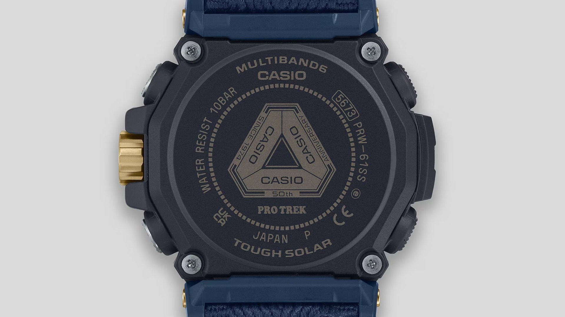 PRO TREK 50th Anniversary Limited Edition Men's Analog-Digital Watch - PRW-61SS-2DR