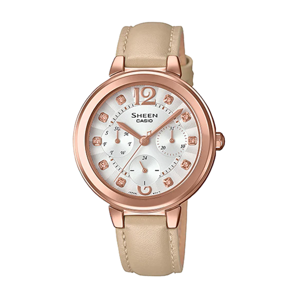 SHEEN Women Analog Watch SHE-3048PGL-7BUDR