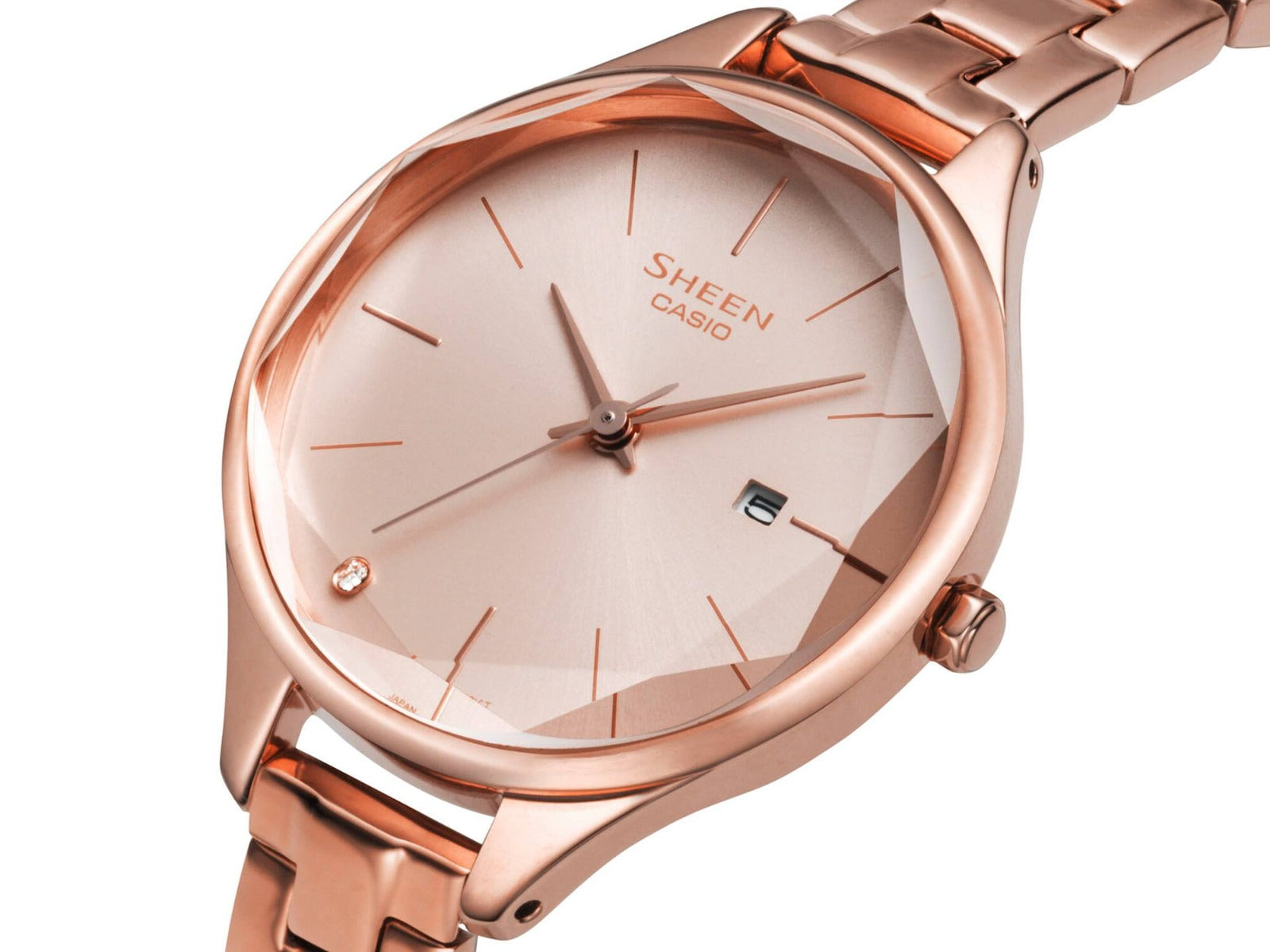 SHEEN Watch Analog SHE-4062PG-4AUDF