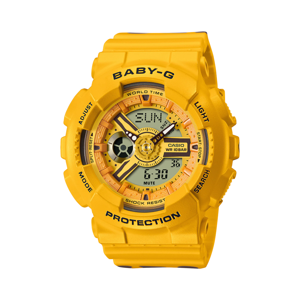 G-Shock and Baby G Pair Watch Limited Edition - Honey-themed Summer Lover’s Collection Set - SLV-22A-9ADR
