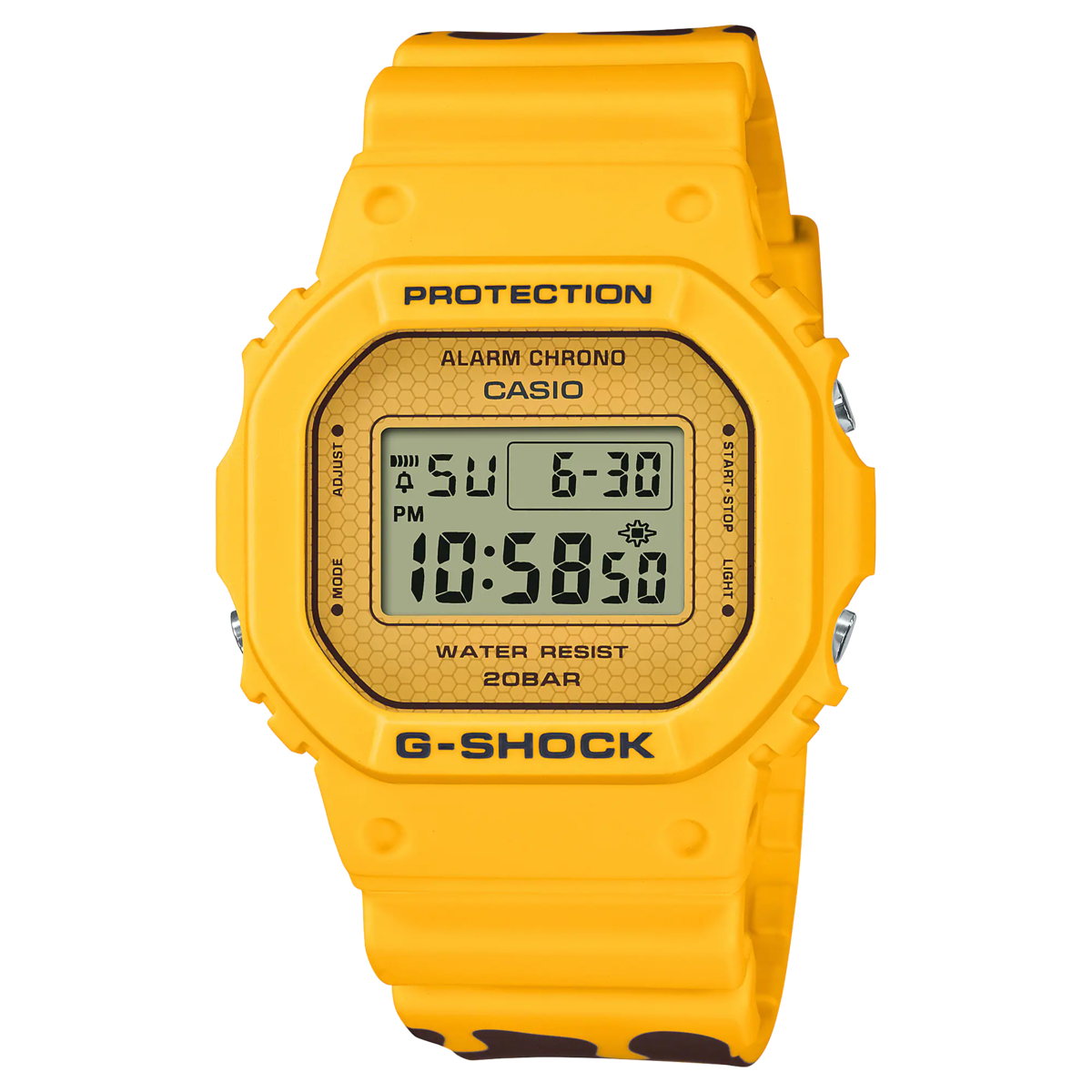 G-Shock and Baby G Pair Watch Limited Edition - Honey-themed Summer Lover’s Collection Set - SLV-22B-9DR