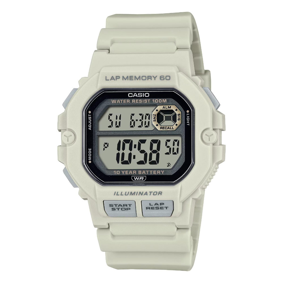 CASIO Men's Watch Sporty Runners Digital - WS-1400H-8AVDF