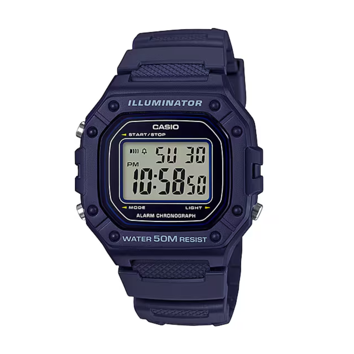 CASIO Men's Watch Digital W-218H-2AVDF
