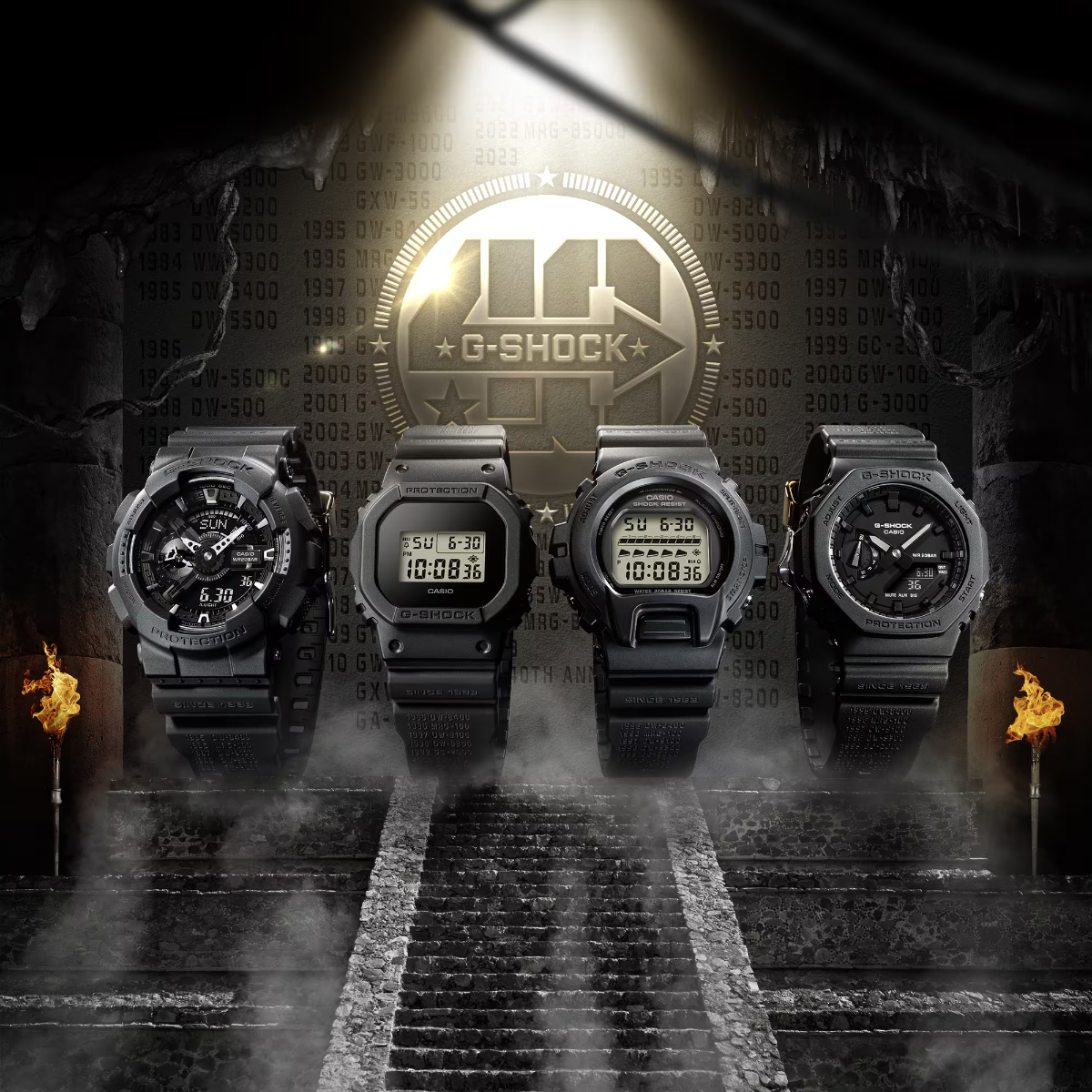 G-SHOCK 40th Anniversary REMASTER BLACK DWE-5657RE-1DR