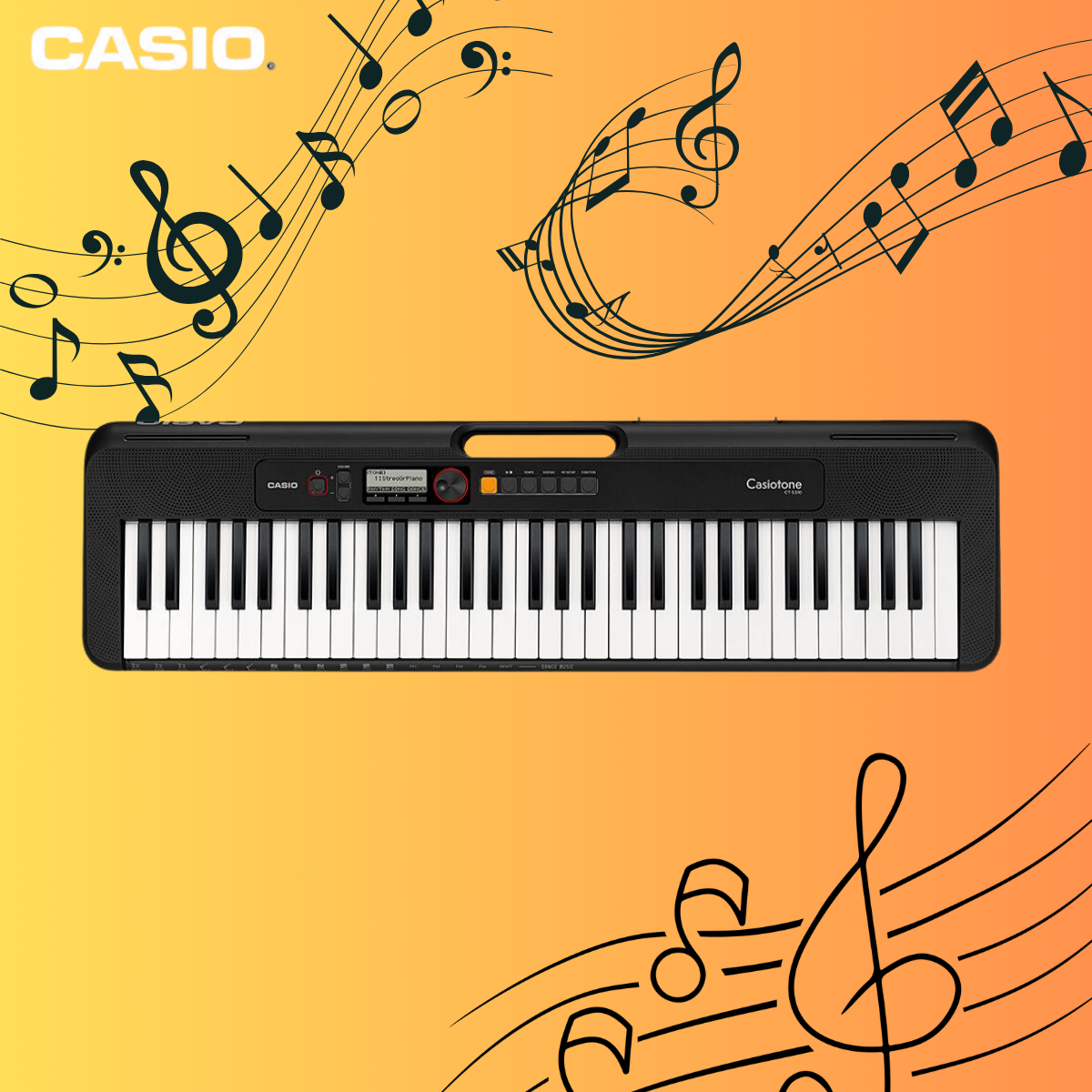 Casio Musical Keyboard CT-S200BKC2