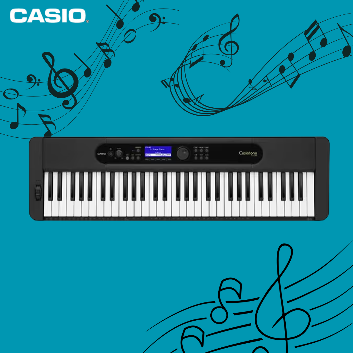 Casio Musical Keyboard CT-S410C2