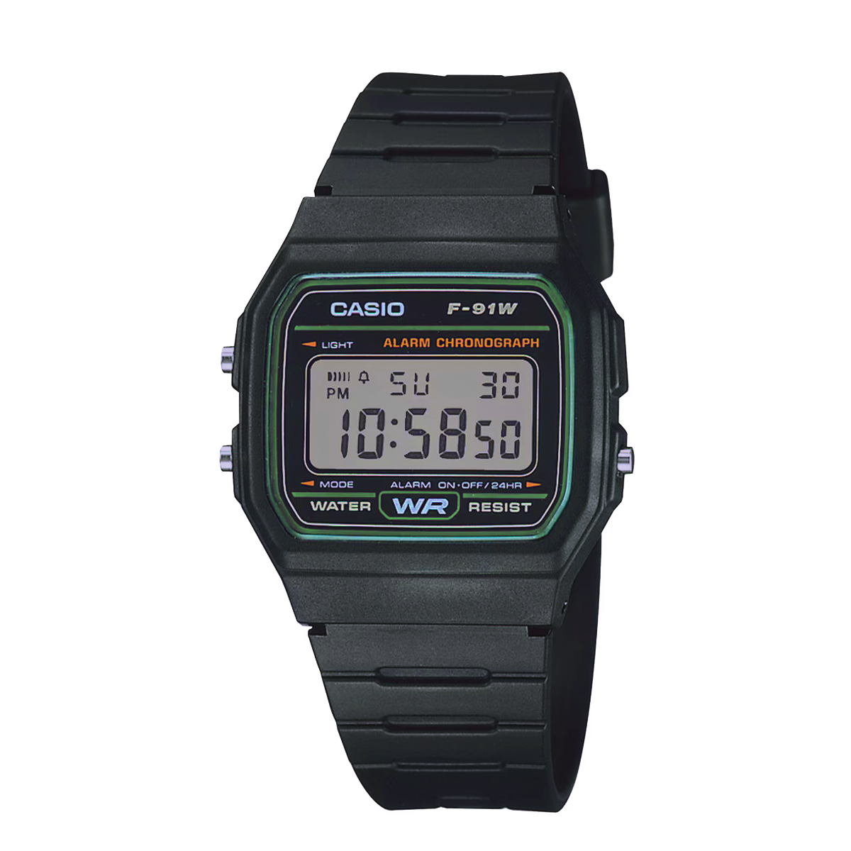 CASIO Vintage Unisex Watch F-91W-3DG